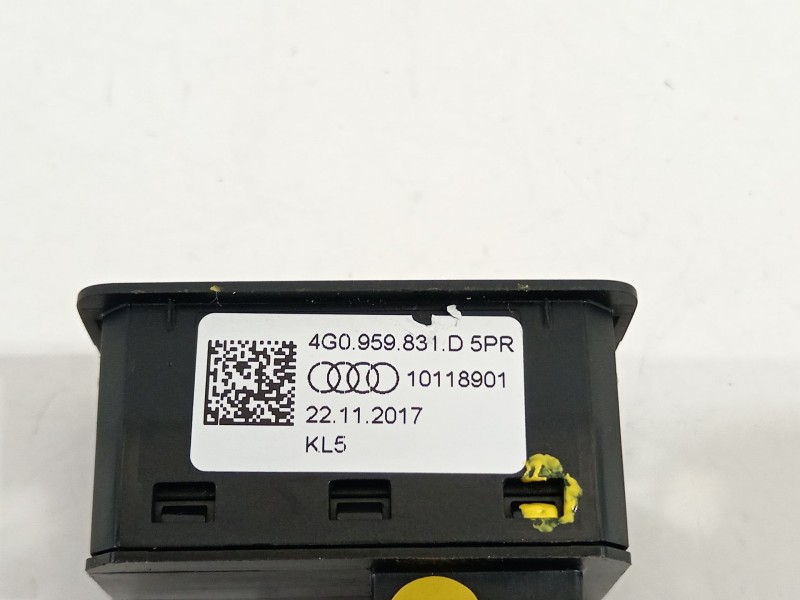 Recambio de interruptor para audi a5 sportback (f5a) advanced quattro referencia OEM IAM 4G0959831D  4G0959831D5PR