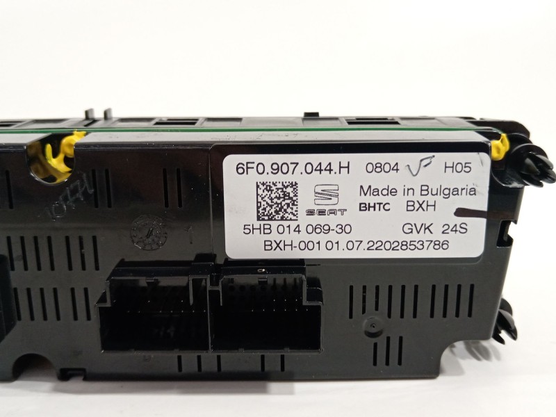 Recambio de mando climatizador para seat ibiza (kj1) referencia OEM IAM 6F0907044H  