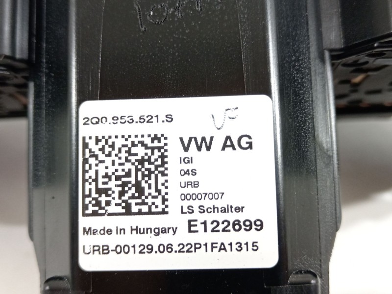 Recambio de mando intermitentes para seat ibiza (kj1) referencia OEM IAM 2Q0953521S  2QC953502