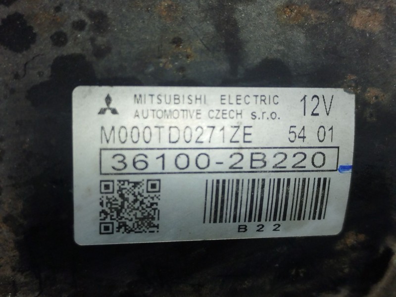 Recambio de motor arranque para kia cee´d (jd) 1.4 cvvt referencia OEM IAM 361002B220  M000TD0271ZE