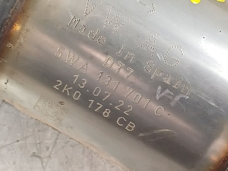 Recambio de catalizador para seat ibiza (kj1) referencia OEM IAM 5WA131701  2K0178CB