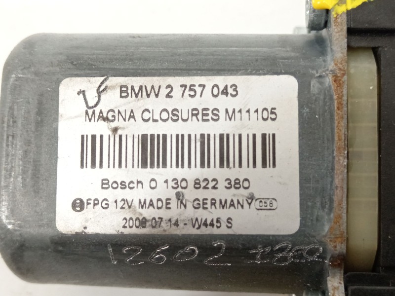 Recambio de motor elevalunas delantero izquierdo para bmw mini (r56) cooper s referencia OEM IAM 67622757043  2757043