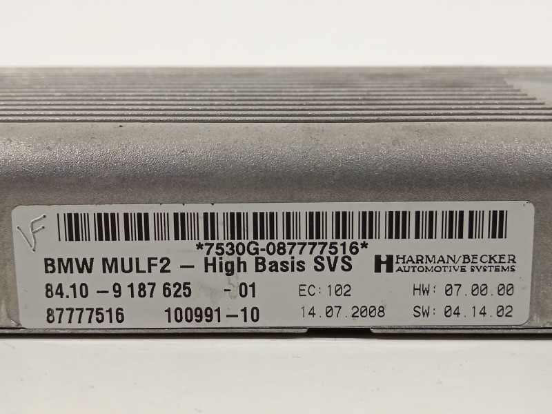 Recambio de modulo electronico para bmw mini (r56) cooper s referencia OEM IAM 84109187625  