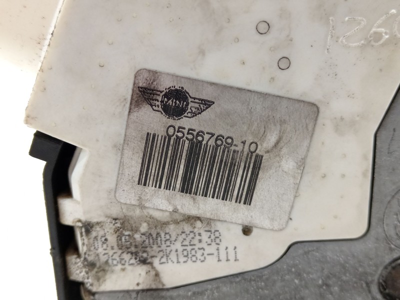 Recambio de cerradura puerta delantera derecha para bmw mini (r56) cooper s referencia OEM IAM 51200556769  556769