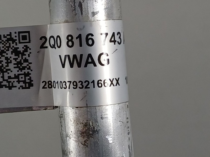 Recambio de tubo aire acondicionado para seat ibiza (kj1) referencia OEM IAM 2Q0816743AK  