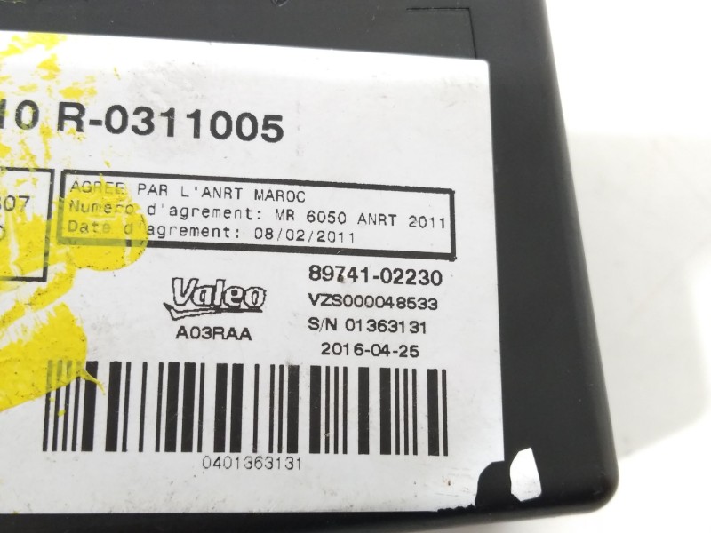 Recambio de modulo electronico para toyota auris active referencia OEM IAM 8974102230  