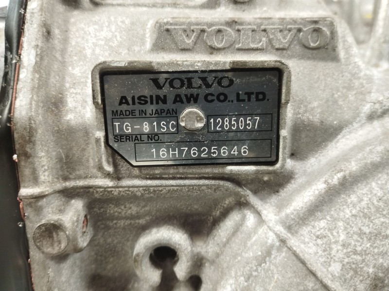 Recambio de caja cambios para volvo xc60 inscription 2wd referencia OEM IAM TG81SC 31437048 1285057 Recambio de caja cambios para volvo xc60 inscription 2wd referencia OEM IAM TG81SC 31437048 1285057