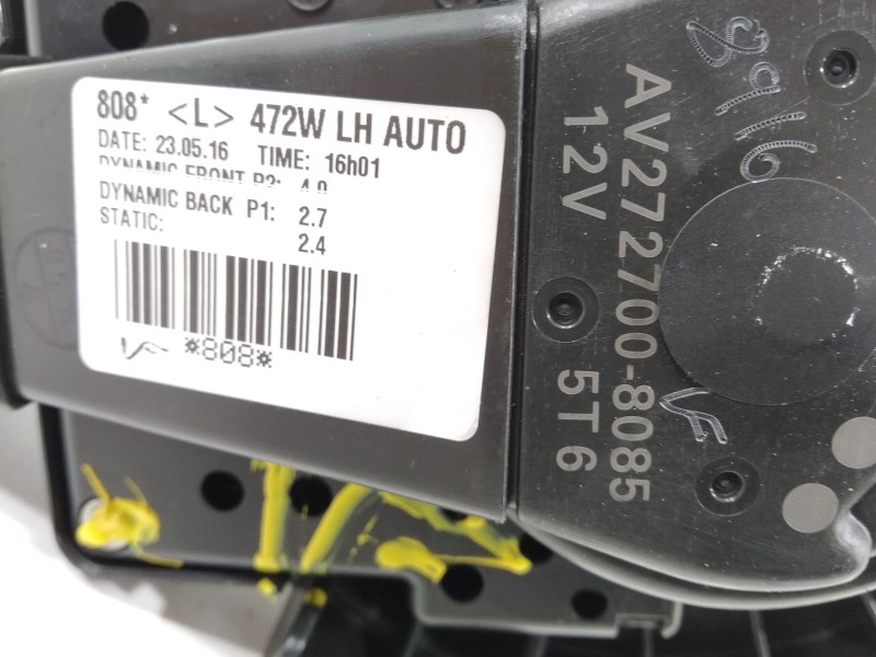 Recambio de ventilador calefaccion para toyota auris active referencia OEM IAM AV2727008085  