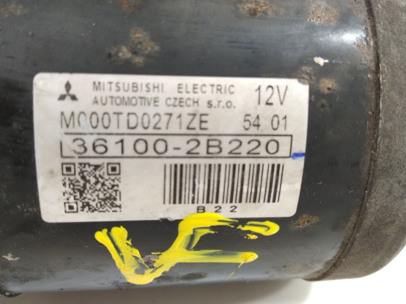 Recambio de motor arranque para kia cee´d (jd) 1.4 cvvt referencia OEM IAM 361002B220  M000TD0271ZE