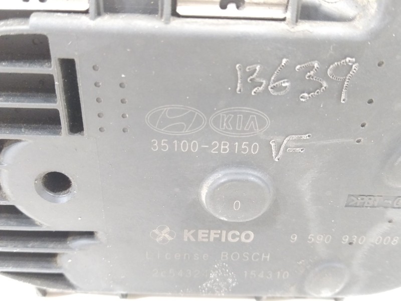 Recambio de caja mariposa para kia cee´d (jd) 1.4 cvvt referencia OEM IAM 351002B150  