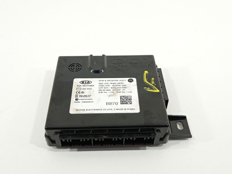 Recambio de modulo electronico para kia rio (yb) referencia OEM IAM 954B0H8700  