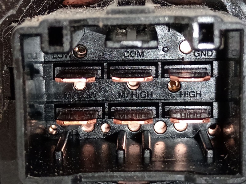 Recambio de mando calefaccion / aire acondicionado para kia rio (yb) referencia OEM IAM 97250H8030  97250H8030lef