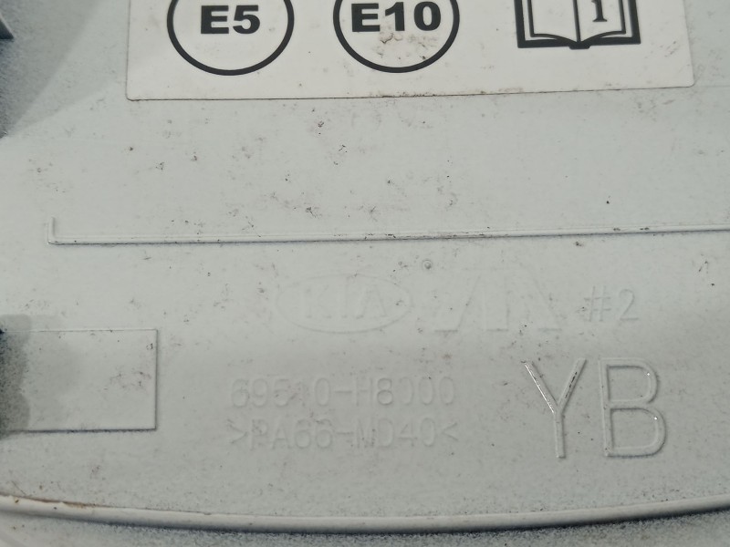 Recambio de tapa exterior combustible para kia rio (yb) referencia OEM IAM 31038M6020 69510H8000 3101038600