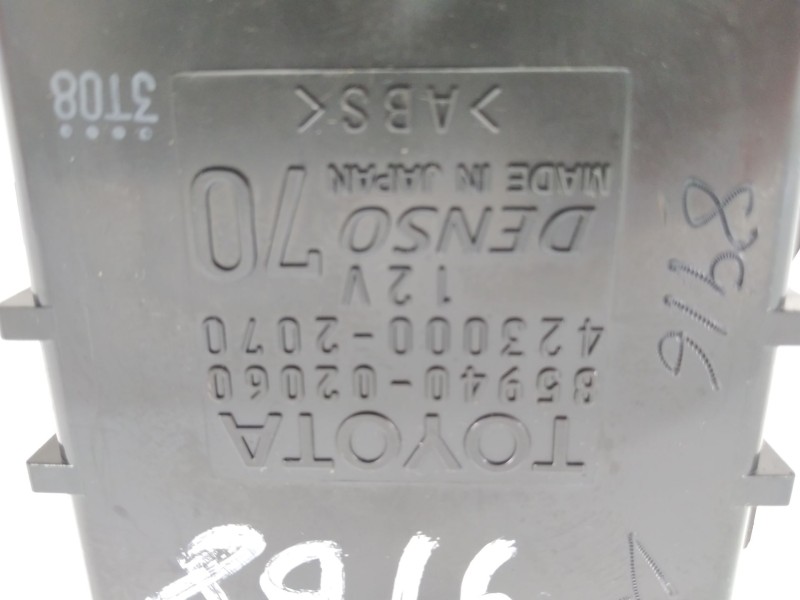 Recambio de modulo electronico para toyota auris active referencia OEM IAM 8594002060  