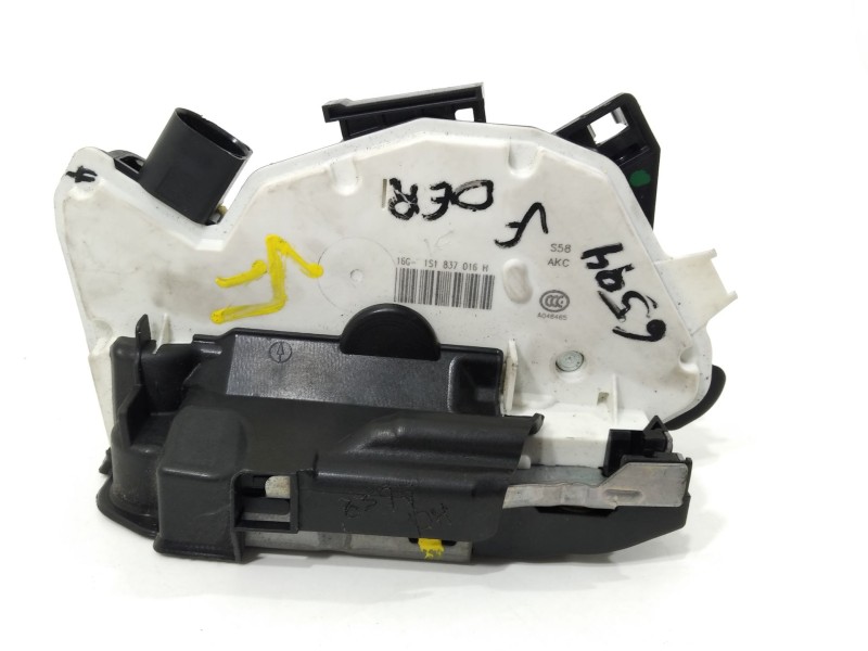 Recambio de cerradura puerta delantera derecha para volkswagen up gti referencia OEM IAM 1S1837016H  