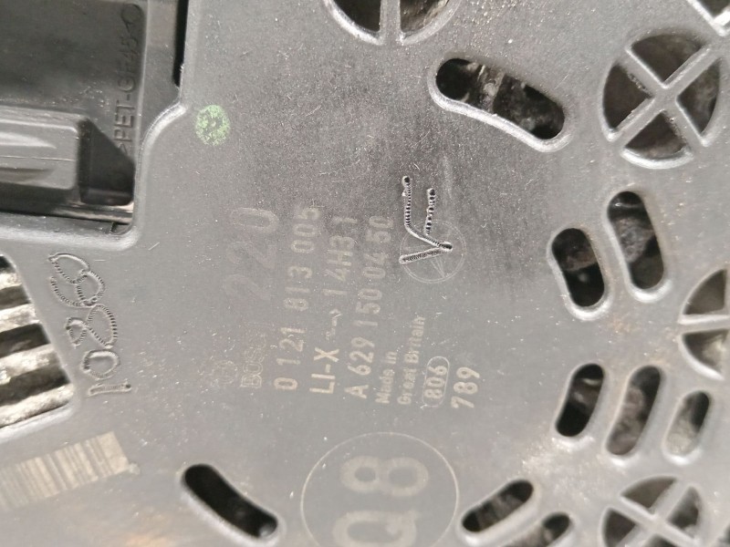 Recambio de alternador para mercedes-benz clase m (w164) 420 cdi 4m edition 10 referencia OEM IAM A6291500450  