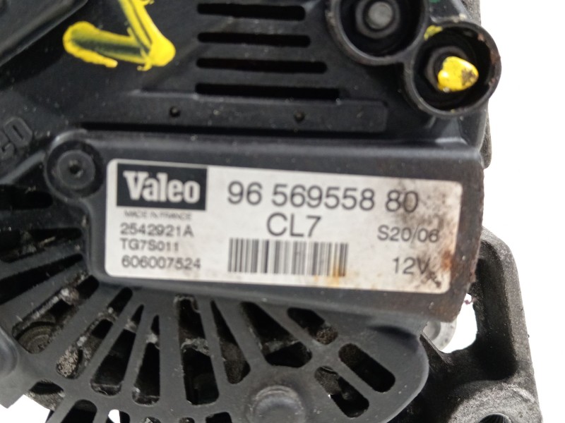 Recambio de alternador para peugeot 207 sport referencia OEM IAM 9656955880  