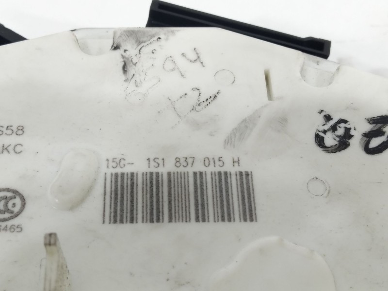 Recambio de cerradura puerta delantera izquierda para volkswagen up gti referencia OEM IAM 1S1837015H  