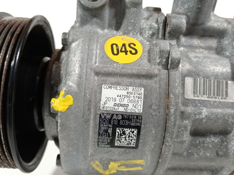 Recambio de compresor aire acondicionado para skoda octavia lim. (5e3) l&k referencia OEM IAM 5Q0816803H  4472505790