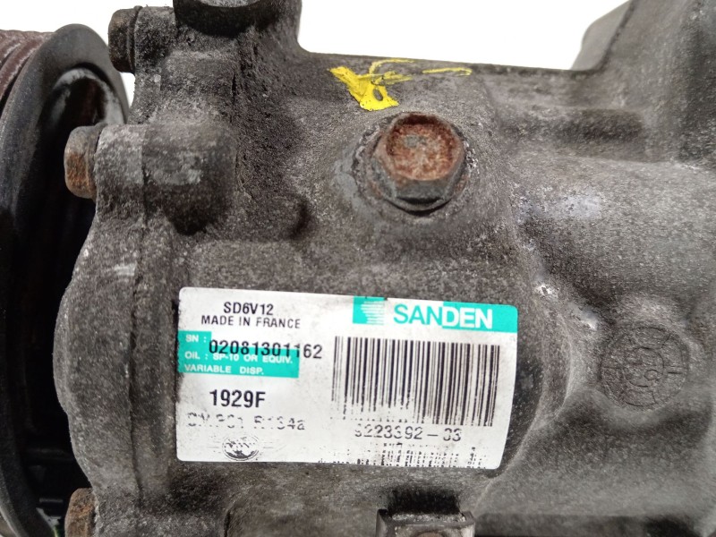 Recambio de compresor aire acondicionado para bmw mini countryman (r60) cooper s referencia OEM IAM 922339203  02081301162