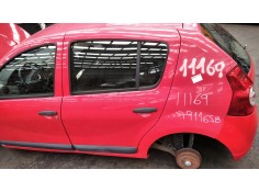 Recambio de puerta trasera izquierda para dacia sandero ambiance referencia OEM IAM    2
