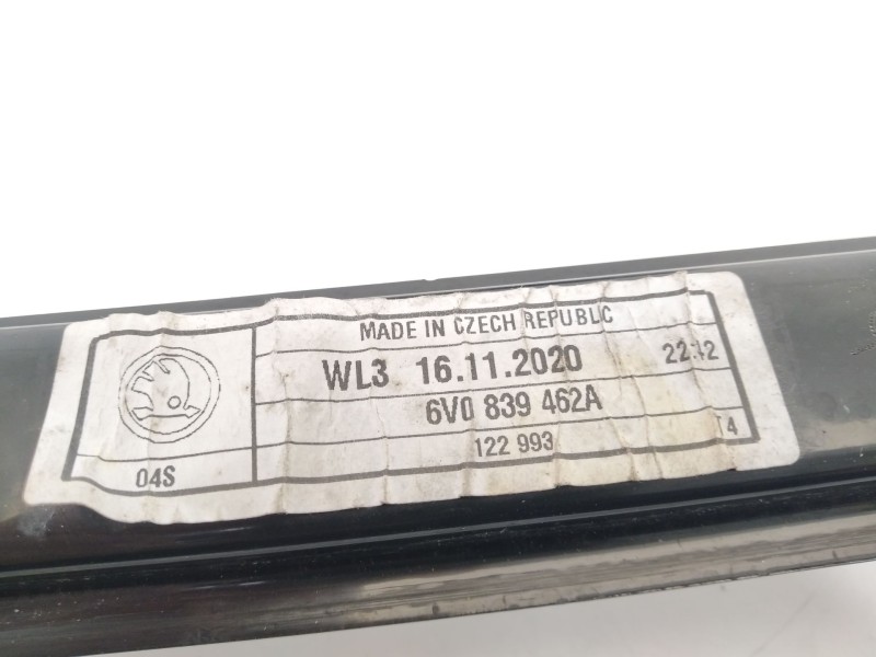 Recambio de elevalunas trasero derecho para skoda fabia iii (nj3) 1.0 tsi referencia OEM IAM 6V0839462A  