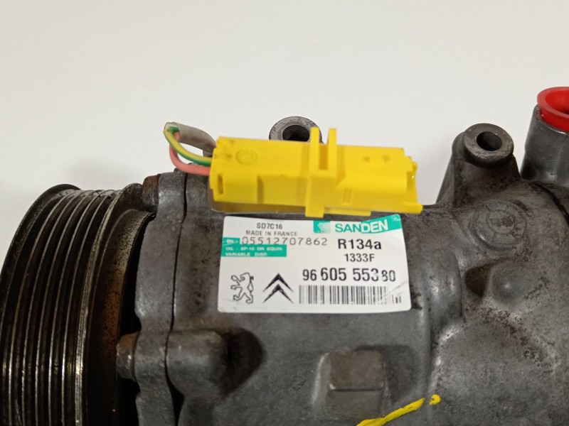 Recambio de compresor aire acondicionado para citroën c5 station wagon exclusive referencia OEM IAM 9660555380  