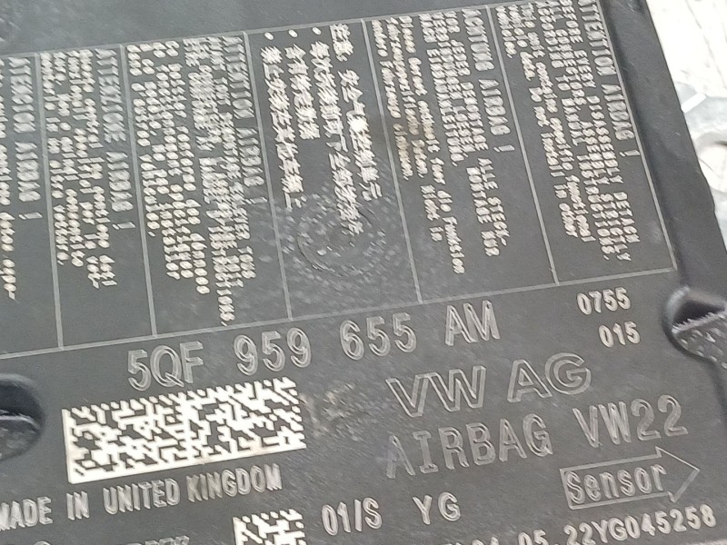 Recambio de kit airbag para seat ibiza (kj1) referencia OEM IAM 5QF959655AM  6F0880201AN