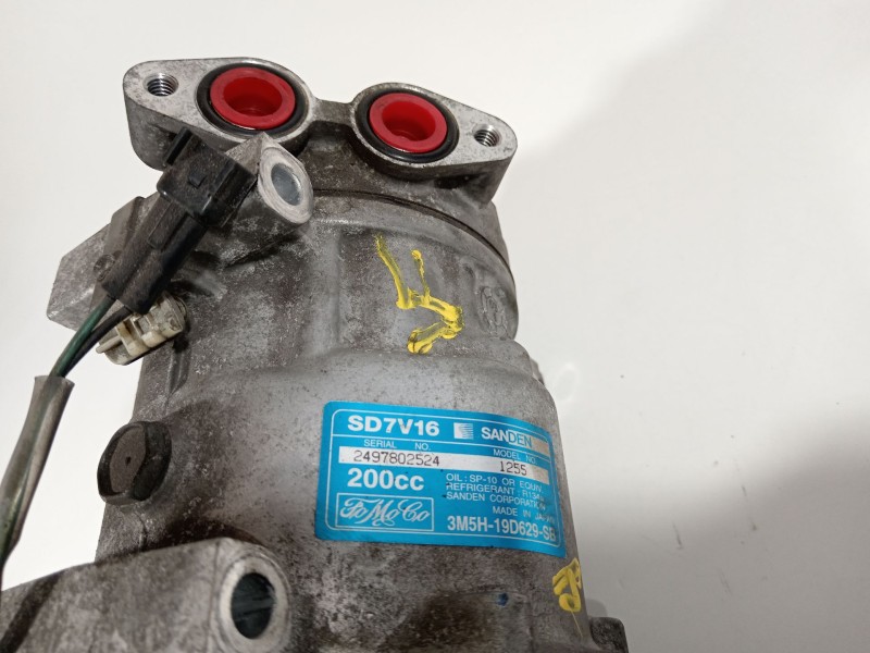 Recambio de compresor aire acondicionado para ford focus berlina (cap) ambiente (d) referencia OEM IAM 3M5H19D629SB  
