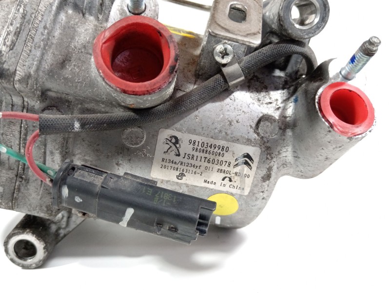 Recambio de compresor aire acondicionado para citroën c3 elle referencia OEM IAM 9810349980  9808860080