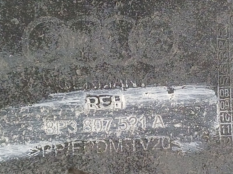 Recambio de paragolpes trasero para audi a3 (8p) 2.0 tdi ambiente referencia OEM IAM 8p3807511  