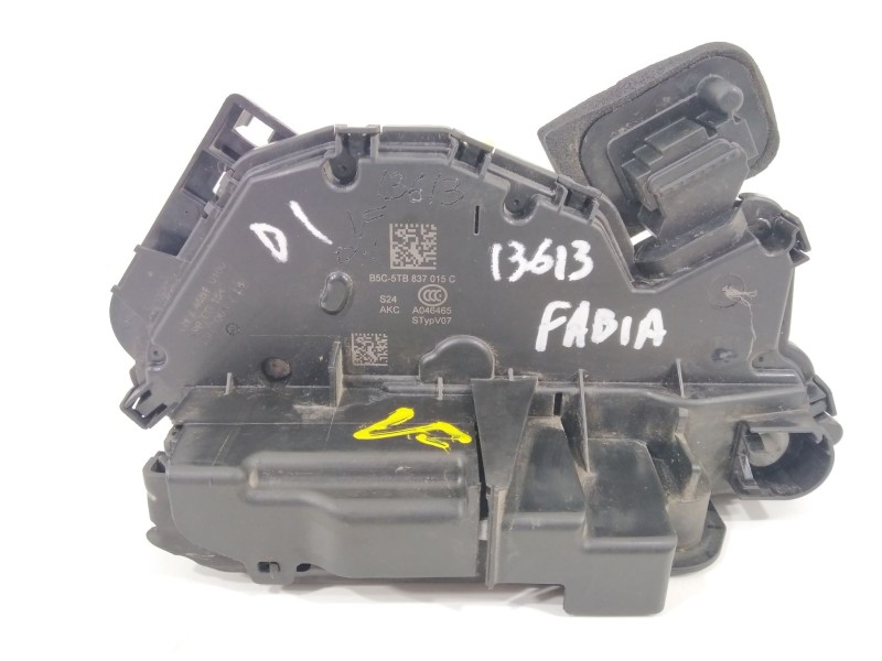 Recambio de cerradura puerta delantera izquierda para skoda fabia iii (nj3) 1.0 tsi referencia OEM IAM 5TB837015C  