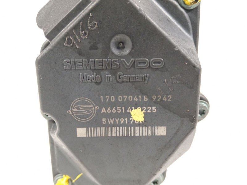 Recambio de caja mariposa para ssangyong rodius xdi referencia OEM IAM A6651410225  