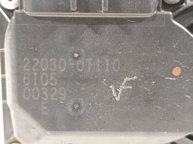 Recambio de caja mariposa para toyota c-hr ax1t(eu,m)/zyx10(h)/zyx10l-ahxgbw(3a) referencia OEM IAM 220300T110  