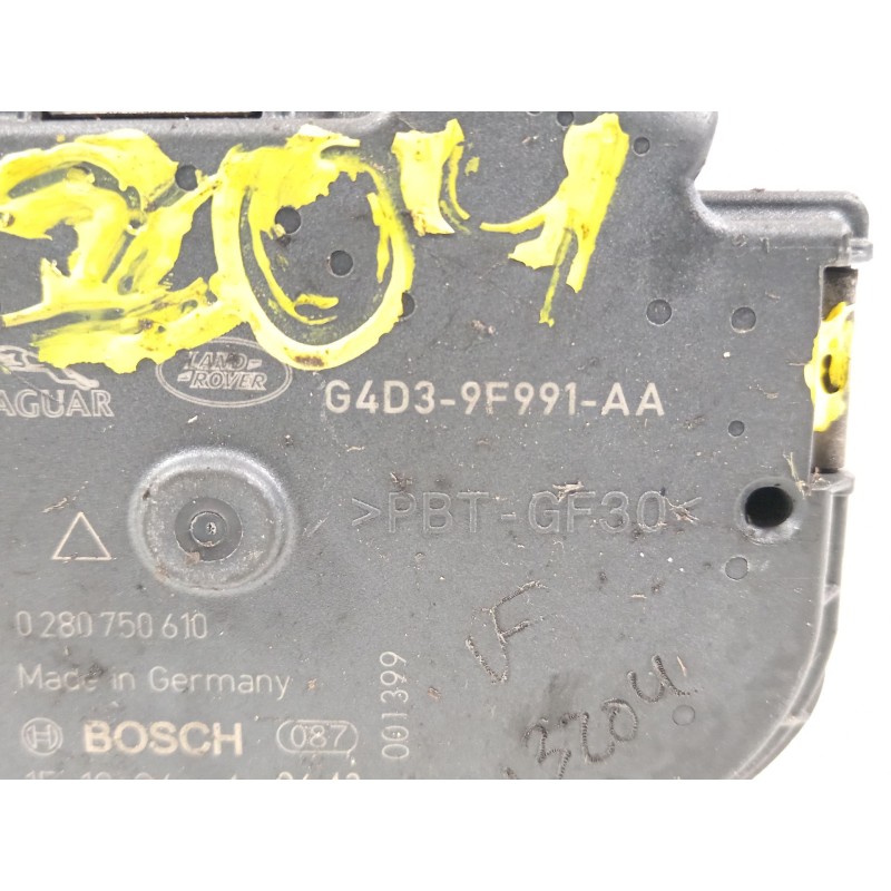 Recambio de caja mariposa para land rover range rover evoque (l538) 2.0 d referencia OEM IAM G4D39F991AA  0280750610