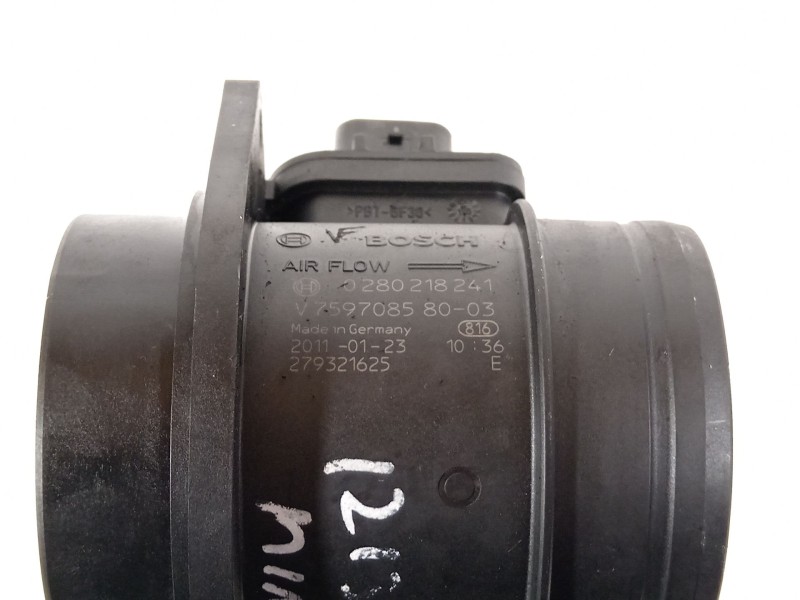 Recambio de caudalimetro para bmw mini countryman (r60) cooper s referencia OEM IAM 7597085  0280218241