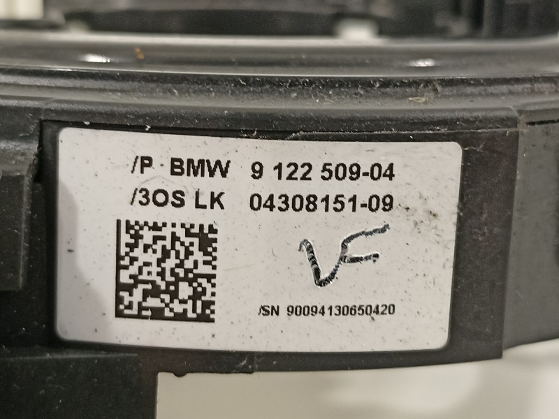 Recambio de anillo airbag para bmw x5 (e70) xdrive30d referencia OEM IAM 9122509  
