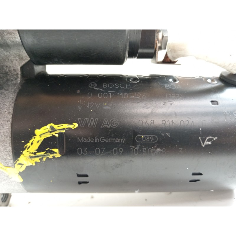 Recambio de motor arranque para audi a4 berlina (8e) 1.9 tdi (96kw) referencia OEM IAM 068911024F  0001110126