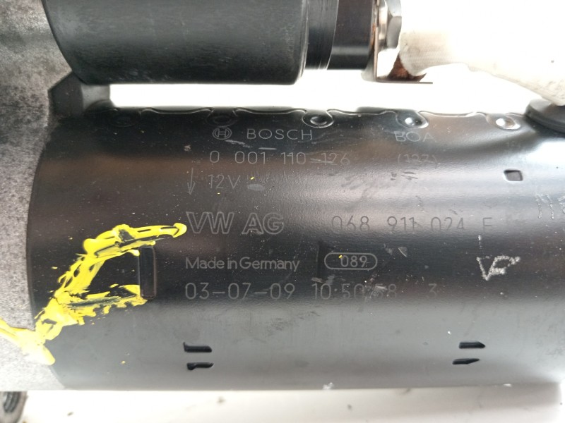 Recambio de motor arranque para audi a4 berlina (8e) 1.9 tdi (96kw) referencia OEM IAM 068911024F  0001110126