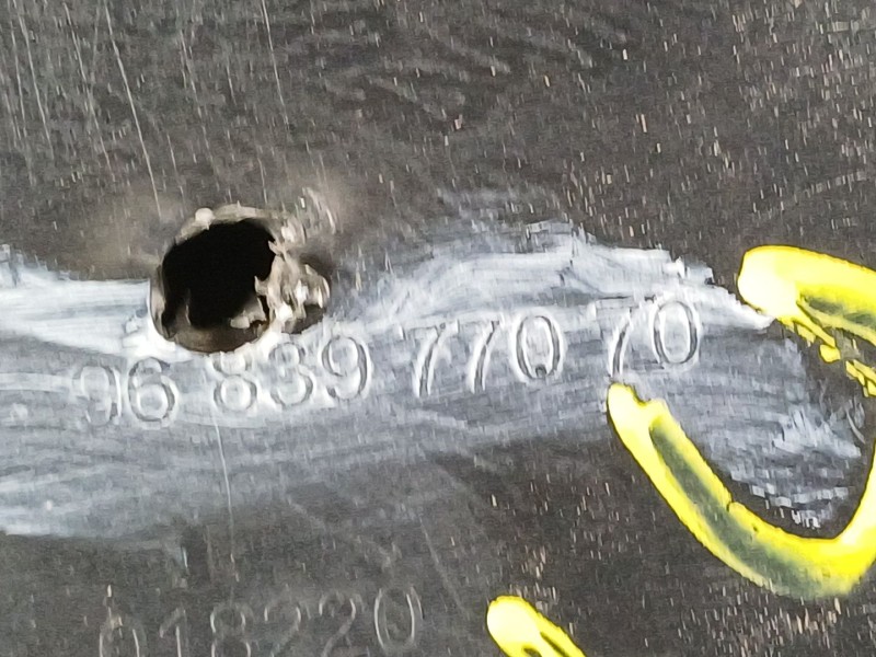 Recambio de paragolpes trasero para citroën c3 attraction referencia OEM IAM 9683977070  