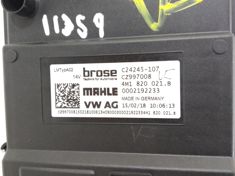 Recambio de ventilador calefaccion para audi a5 sportback (f5a) advanced quattro referencia OEM IAM 4M1820021B  