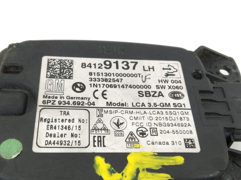 Recambio de sensor para opel insignia grand sport business referencia OEM IAM 84129137  