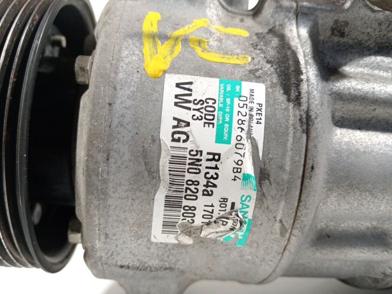 Recambio de compresor aire acondicionado para audi a3 (8p) 1.6 tdi ambiente referencia OEM IAM 5N0820803C  
