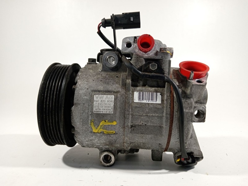 Recambio de compresor aire acondicionado para seat ibiza iv (6j5, 6p1) 1.4 tdi referencia OEM IAM 6Q0820808G  