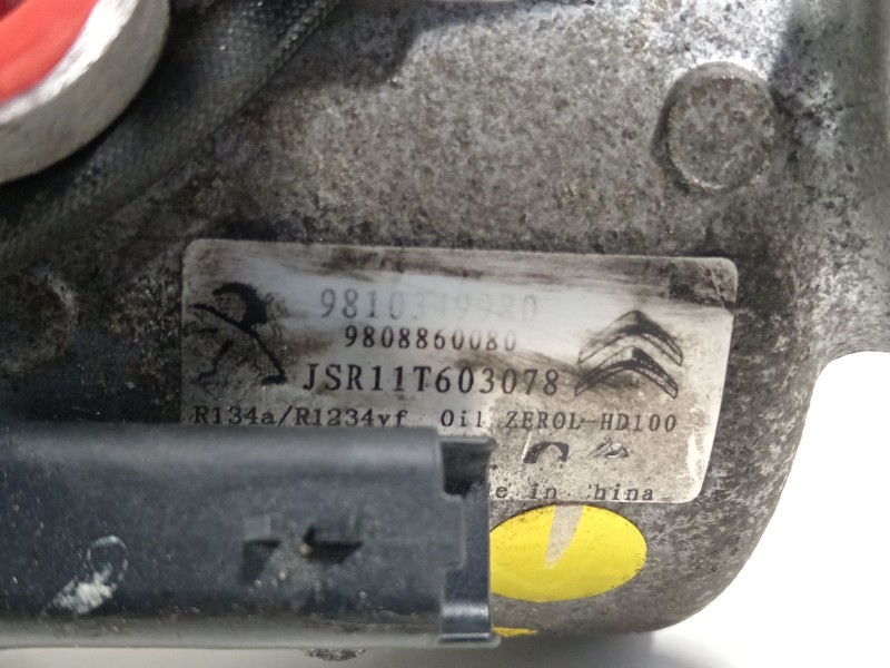 Recambio de compresor aire acondicionado para citroën c3 live referencia OEM IAM 9810349980  9808860080