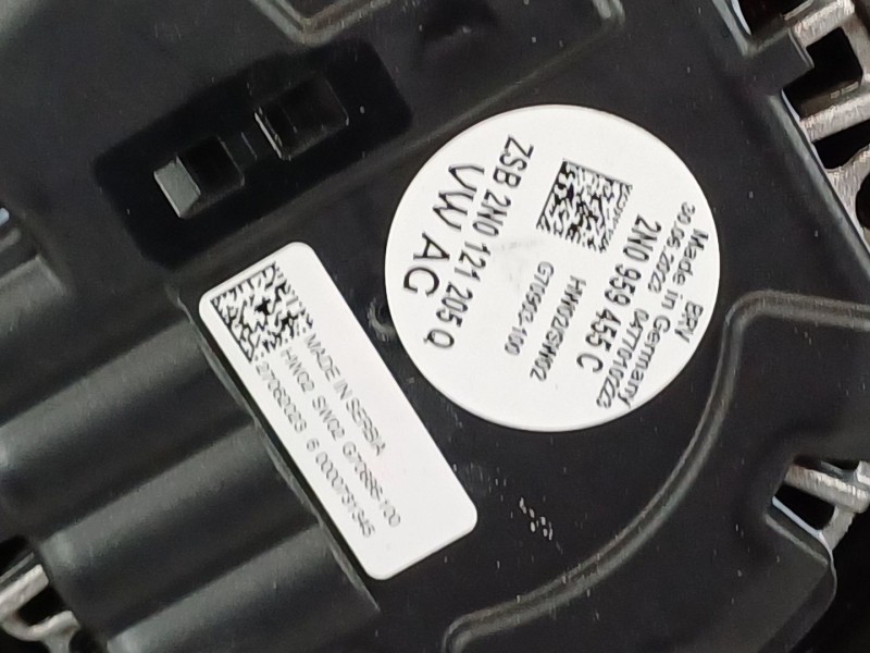 Recambio de electroventilador para volkswagen crafter kasten (sy) furgón 35 bl ta fwd referencia OEM IAM 2N0121207H  