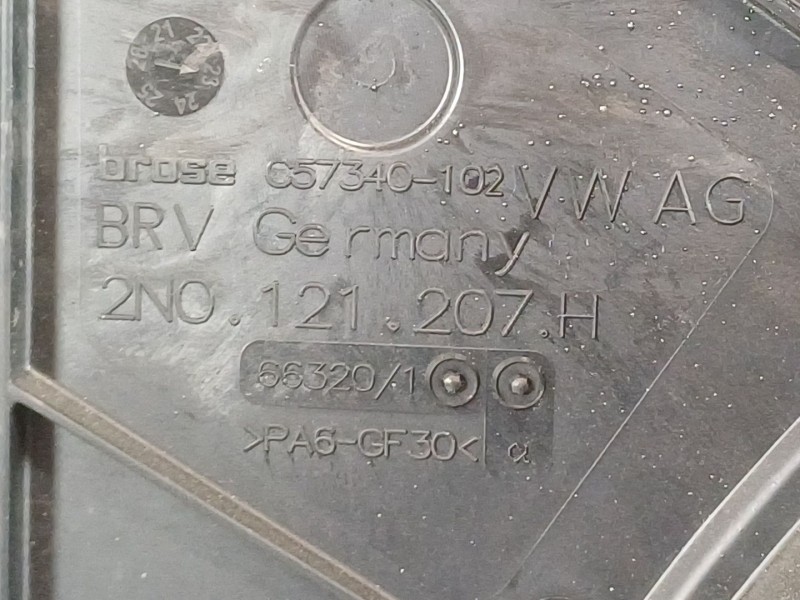 Recambio de electroventilador para volkswagen crafter kasten (sy) furgón 35 bl ta fwd referencia OEM IAM 2N0121207H  