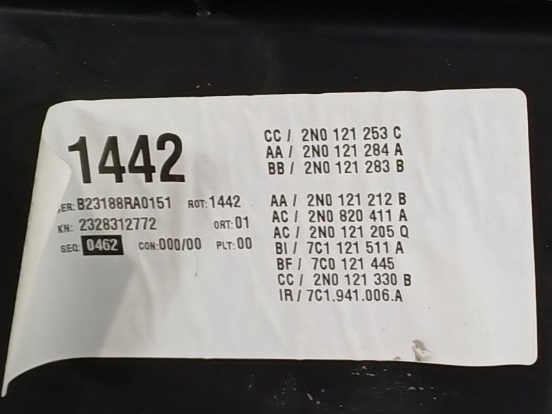 Recambio de electroventilador para volkswagen crafter kasten (sy) furgón 35 bl ta fwd referencia OEM IAM 2N0121207H  