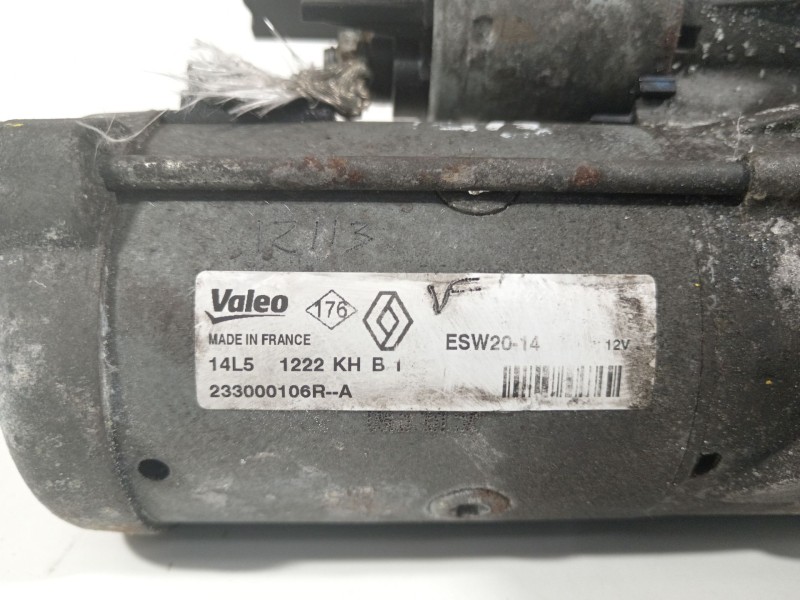 Recambio de motor arranque para opel vivaro b kasten/combi combi l1 2.7t referencia OEM IAM 233000106R  