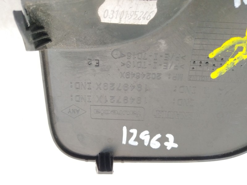 Recambio de tapa paragolpes para dacia duster ii access referencia OEM IAM 511652463R  